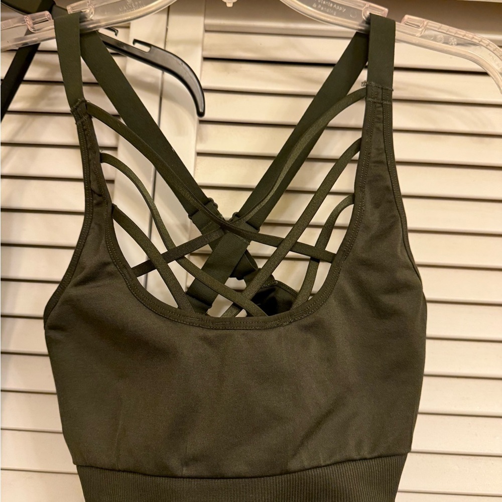 PINK Victoria's Secret Floral Bralette Set - Black, Green, and Purple Lot Sz M - Picture 7 of 15